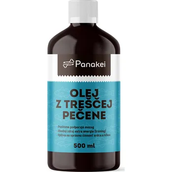 Panakei 100% olej z tresčích jater pro psy 500 ml