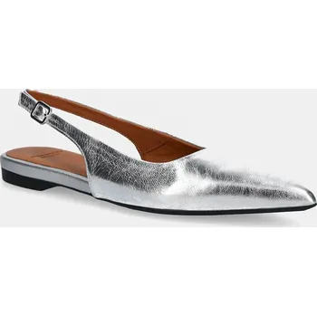 Dámská obuv Kožené baleríny Vagabond Shoemakers HERMINE 5733.183.79 stříbrná SLV, EUR 37