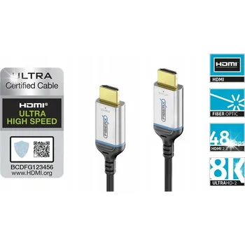 Video kabel OPTOVLÁKNOVÝ HDMI 2.1 KABEL 8K PURELINK FXI380-020 20 m