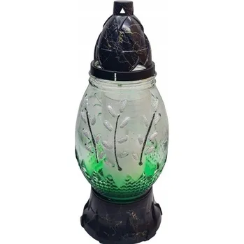 Svíčka Velikonoční hřbitovní svíčka vajíčko vajíčko, opakovaně použitelné, 37 cm