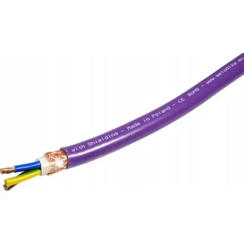 Napájecí kabel NAPÁJECÍ KABEL MELODIKA MDC3400 PURPLE RAIN 3x4mm2 OFC - NA METR