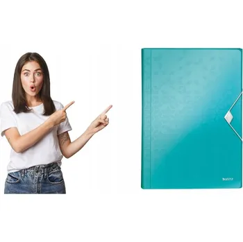 Desky s gumou a přihrádkami A4 Leitz