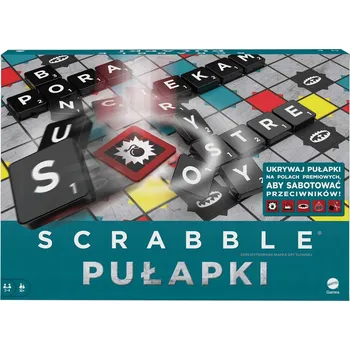 Desková hra Společenská hra Scrabble Pasti Mattel