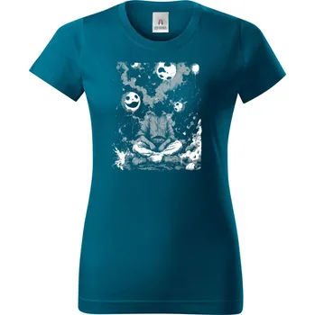 Zen a chaos, bílý tisk - Dámské tričko Basic - Nejoblíbenějí - M