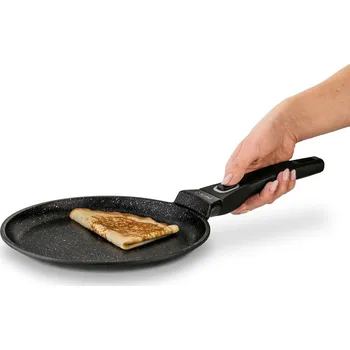 Pánev Mramorová pánev na palačinky STARKE PRO Svart Marble 24 cm