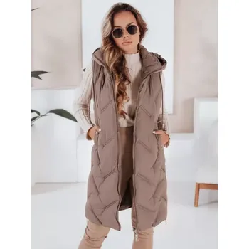 Dámská vesta DStreet TY5100 khaki S