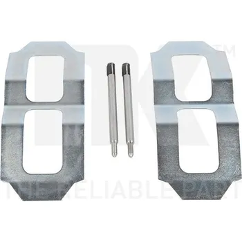 Brzdový systém Sada příslušenství, obložení kotoučové brzdy NK 7933987