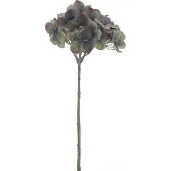 umělá květina umělé květiny, Hortenzie větev „Caseros“ zelená 48 cm