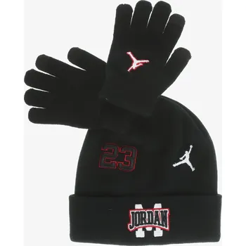 Čepice Jordan Patch Beanie Set černý uni