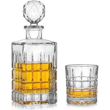 Sklenice Aurum Crystal DIPLOMATICO whisky set (1+6)