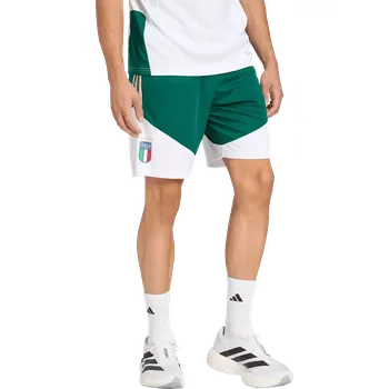 Pánské tréninkové šortky Adidas Itálie 2026 bílo-zelené