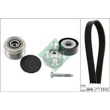 Sada žebrovaných klínových řemenů Schaeffler INA 529 0506 20