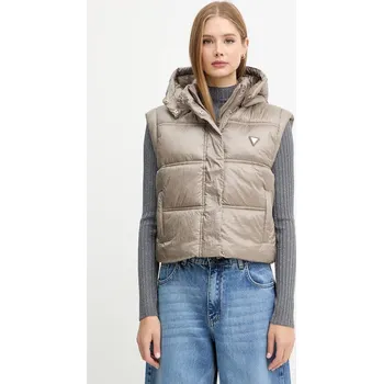 Dámská vesta Vesta Guess ERNESTINE W5YL11.WHDO2 béžová 80X, vel. XL