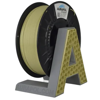 3D tisk Filament AURAPOL / PETG / PISTACHIO CREAM / 1,75 mm / 1 kg.