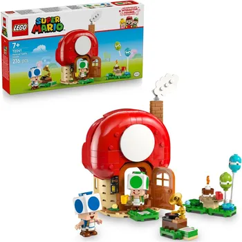 Stavebnice LEGO LEGO Super Mario 72041 Toad a párty v jeho domku