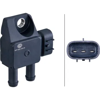 Čidlo automobilu Senzor, tlak výfukového plynu HELLA 6PP 009 409-301