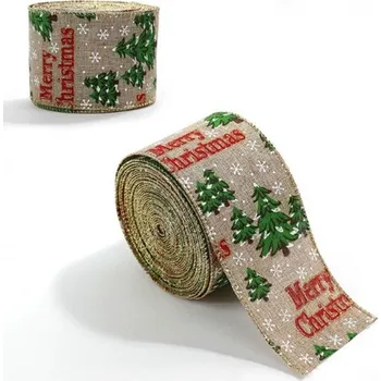 Stuha Vánoční stuha CHRISTMAS