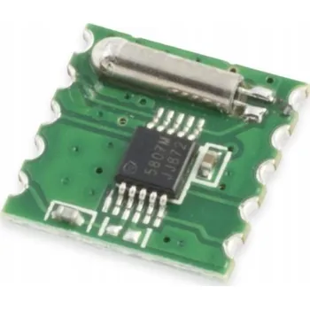 Zabezpečení domácnosti FM rádiový tuner s RDS RDA5807M pro Arduino