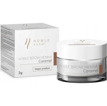 Přípravek na oči Noble Lashes Henna na obočí Caramel 2 g