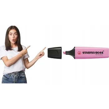 Zvýrazňovač Zvýrazňovač Stabilo růžový 1 ks