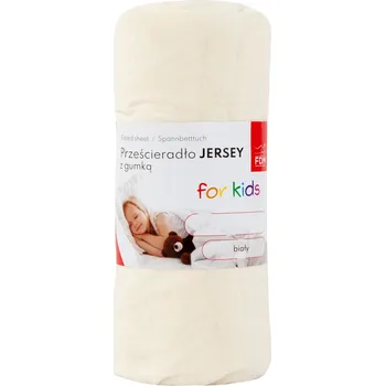 Prostěradlo Prostěradlo jersey 100% bavlna s gumou 80x180
