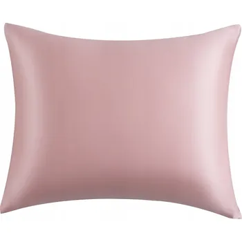 Povlak na dekorativní polštářek HEDVÁBNÝ POVLAK NA POLŠTÁŘ 50x70 CM 100% MORUŠOVÉ HEDVÁBÍ PUDROVÁ RŮŽOVÁ