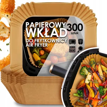 Jednorázové nádobí Pečicí papír MAXSELL hnědý 300 ks 16x16 cm