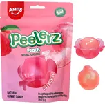 Amos Peelerz Gummy Peach 65 g - Želé bonbóny s broskvovou náplní