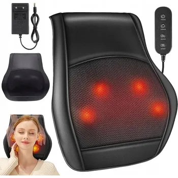 Masážní přístroj Polštář Shiatsu pro bederní oblast a masáž těla a zad