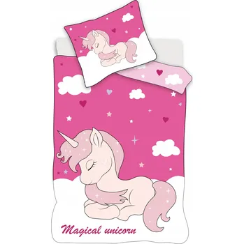Povlečení Povlečení na dětské postýlky Magický jednorožec