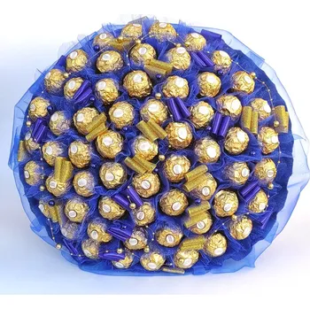 umělá květina Ateliér Confetti Kytice z bonbonů - Edita Počet bonbónů: 35 ks