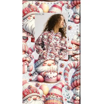 Teplákovina nepočesaná- Skřítci v červené