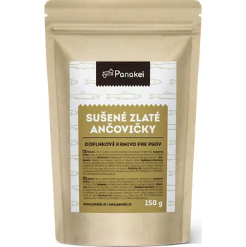 Pamlsek pro psa Panakei Pamlsky pro psy - Sušené zlaté ančovičky (ryby) 150 g