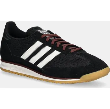 Dámské tenisky Semišové tenisky adidas Originals Sl 72 Og W dámské, černá barva, JQ8326, 40 2/3, 99X