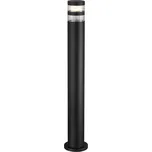 NORDLUX venkovní sloupkové svítidlo Birk černá čirá 45518003