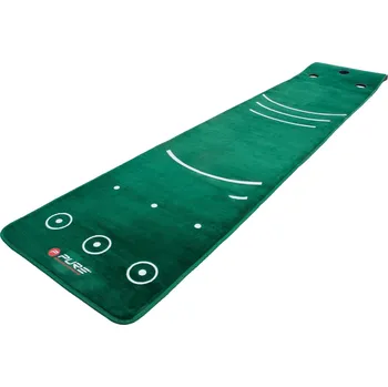 Golf Pure 2 Improve Pure2Improve Dual Grain Putting Mat with Broom 3,3m patovací koberec