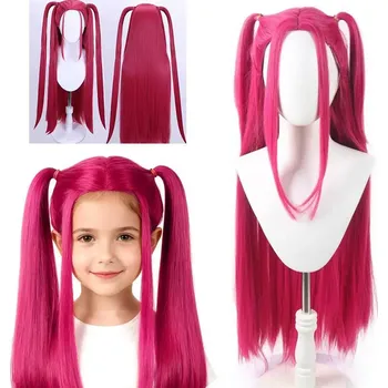 Paruka K-pop Lovkyně démonů růžová