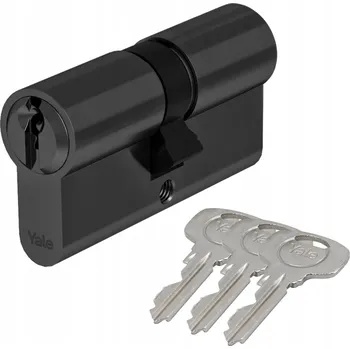 Vložka do dveří Vložka Yale Y500 55/65, 3 klíče, černá