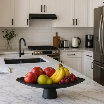 DEKORATIVNÍ PODNOS NA PAELLO S ČERNÝ