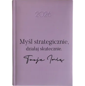 Kalendář Knižní kalendář 2026 A5 FunnyCase fialový