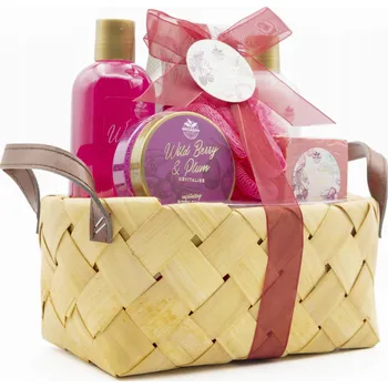 Kosmetická sada BCS VELKÝ KOŠ DÁRKOVÁ SADA KOSMETIKY NA TĚLO A DO KOUPELÍ PRO ŽENY VÁNOČNÍ