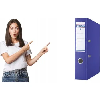 Obraz Segregátor Donau Master A4/75 tmavě modrý