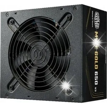 Počítačový zdroj COOLER MASTER Zdroj MWE Gold V3 650W ATX 3.1 80 Plus Bez Modulární Kabeláže