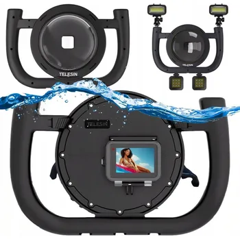 Příslušenství pro videokameru TELESIN VODOTĚSNÉ POUZDRO POD VODU pro KAMERY GOPRO HERO 11 10 9