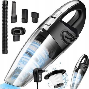 Vysavač RUČNÍ VYSAVAČ DO AUTA PRO MOKRÉ I SUCHÉ VYSÁVÁNÍ 120W