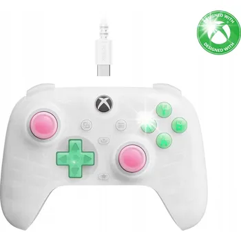 Herní příslušenství 8BITDO Gamepad Ultimate Mini Drátový Xbox Pad Průhledná bílá