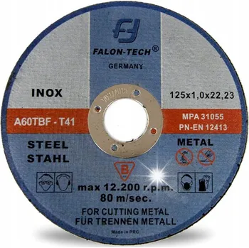 Řezný kotouč Řezný kotouč na kov Falon-Tech TGS16 125 mm, 50 kusů