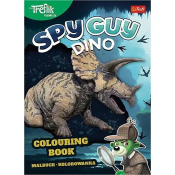 omalovánky Omalovánka Trefl Rodina Treflíků Spy Guy Dino