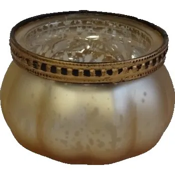 Svícen SVÍCEN NA ČAJOVÉ SVÍČKY (OHŘÍVAČE) SKLENĚNÝ