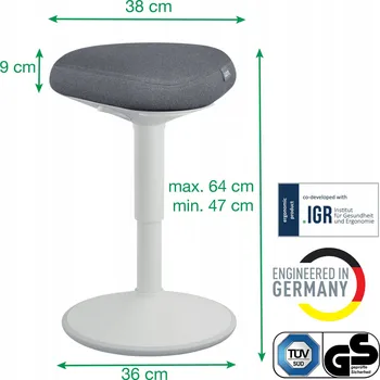 ERGONOMICKÁ ŽIDLE pro aktivní sezení Leitz Ergo 65440085